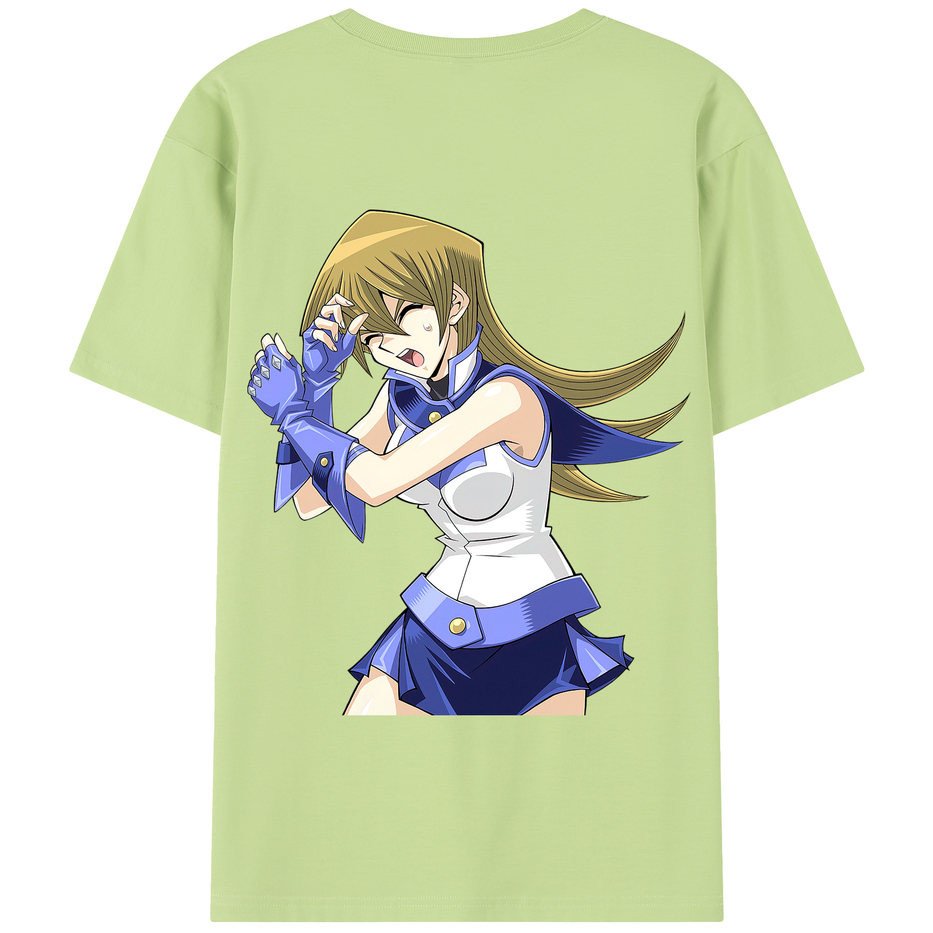 （画像用） 遊☆戯☆王 Yu-Gi-Oh! 綿100％半袖Tシャツ（背面プリント）